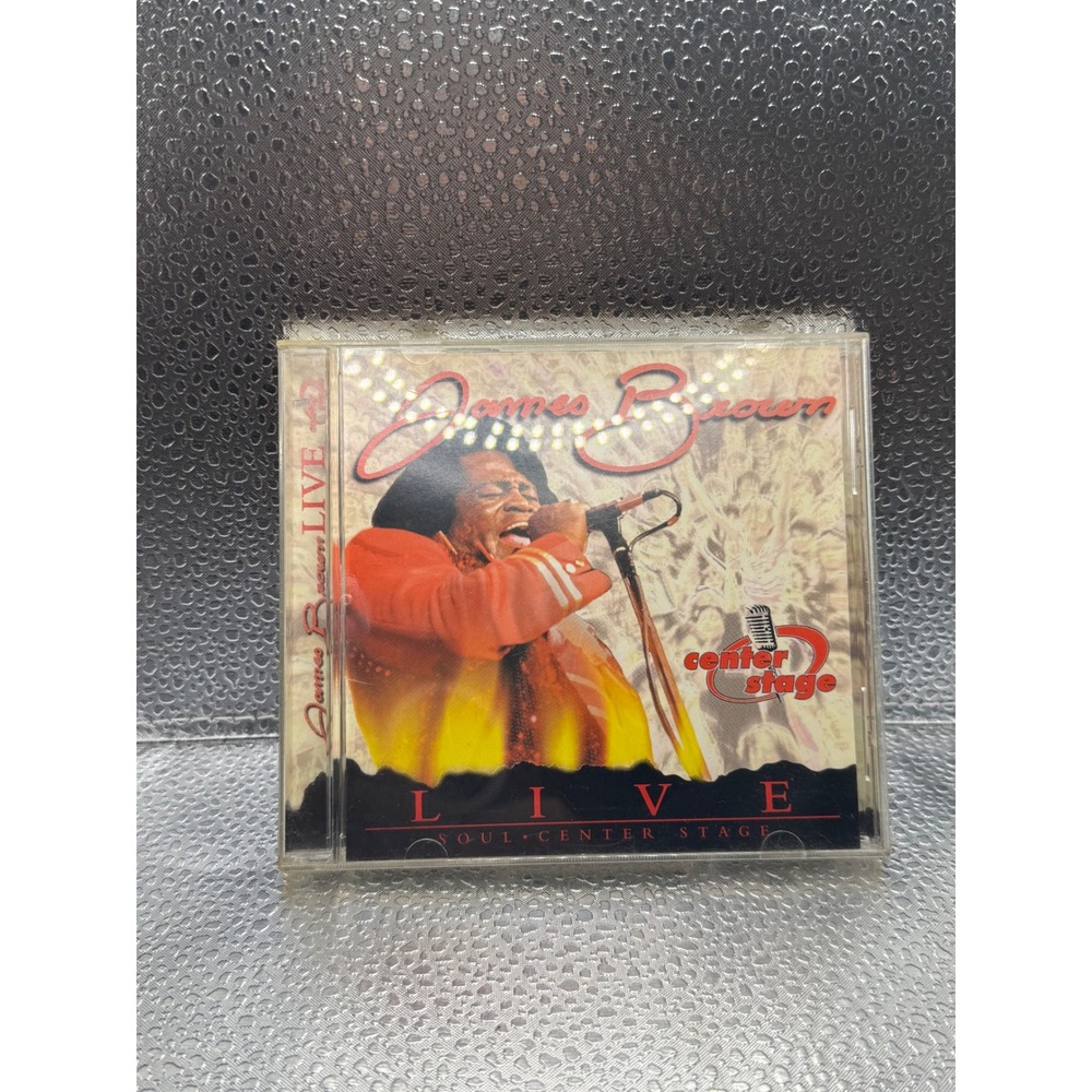 James Brown Live Soul Center‎ Stage CD 1998 Funk Soul Sex Machine CS 76222